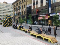 Refuncionalización espacio público en ciudad de Montreal (Vía TW: @JasonThorne_RPP)