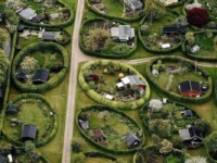 Particular organización de lotes en barrios suburbanos de Copenhague (Vía TW: @archeohistories)